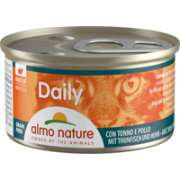 Almo Nature Dailymenu kat mousse tonijn en kip 85gr