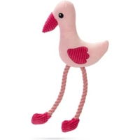 Beeztees Flamingo Flami hondenspeelgoed pluche