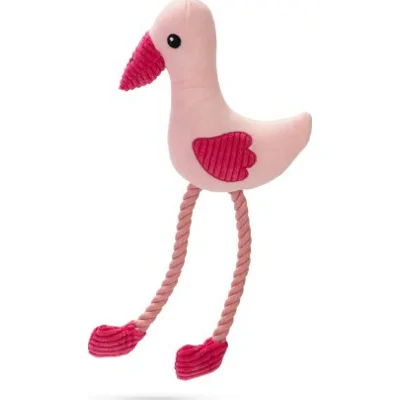 Beeztees Flamingo Flami hondenspeelgoed pluche