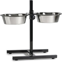 Beeztees Voerbak Standaard RVS Bak 28cm Zwart