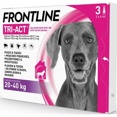 Frontline Tri-Act L hond 20 - 40 kilo