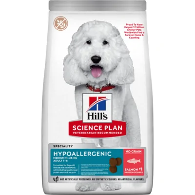 Hill's Science Plan Hond Adult Hypoallergenic Medium Zalm 2,5kg