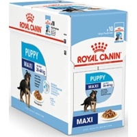 Royal Canin maxi natvoer voor puppy zakjes 10x140gr