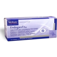 Virbac Endogard Plus Ontwormingsmiddel Kleine en Middelgrote Hond 100 tabletten