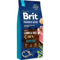 Brit Premium by Nature Sensitive lam & rijst hondenvoer 15 kg