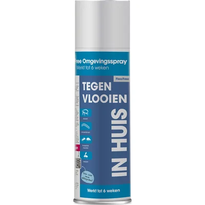 Flea Free omgevingsspray 1 + 1 gratis