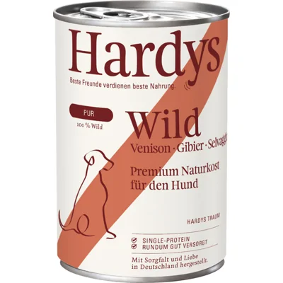 Hardys Pure wild natvoer hond 12 x 400 g