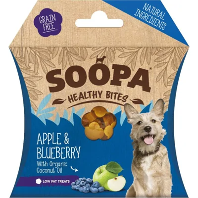 Soopa Bites met appel & bosbes hondensnack Per 3
