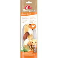 10x 8in1 Delights Chewy Braid M/L 80 gr