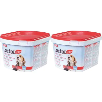 2x Beaphar Lactol Melk Puppy 1 kg