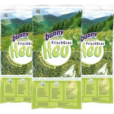 3x Bunny Nature Vers Gras Hooi 3 kg