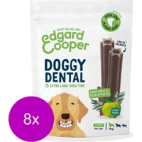 8x Edgard&Cooper Doggy Dental Sticks Appel - Eucalyptusolie
