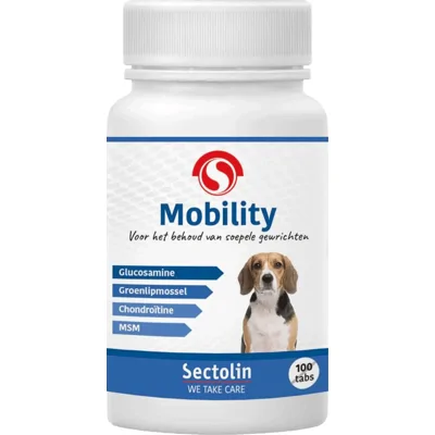 Sectolin Mobility Hond - 100 tabletten
