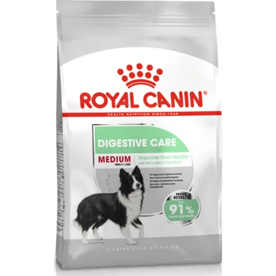 4x Royal Canin Hondenvoer Droog Digestive Care Medium 3 kg