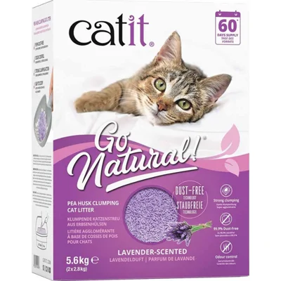 Catit Erwtenschil Kattenbakvulling - Lavendel - 5,6 kg