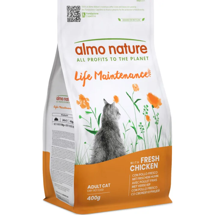 Almo Nature Holistic Adult Cat Kip & Rijst 400 gr