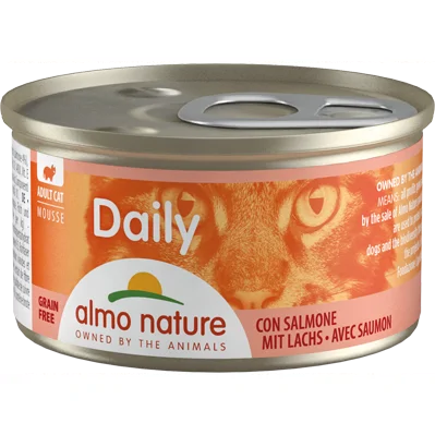Almo Nature Dailymenu kat mousse zalm 85gr