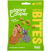 Edgard & Cooper Bites Small Lam&Kalkoen hondensnacks 50 gram
