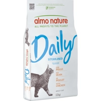 Almo Nature Daily Sterilised kip kattenvoer 12 kg