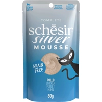 12x Schesir Silver Kat Mousse Kip 80 gr product name