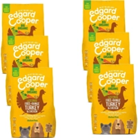 6x Edgard&Cooper Hondenvoer Bio Kalkoen - Bio Kip 700 gr