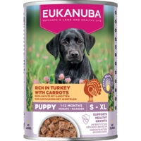 Eukanuba Life Care Dog Hondenvoer Nat Puppy Turkey&Carrot 400 gr