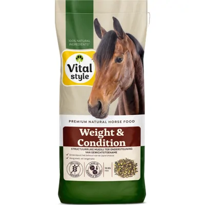Vitalstyle Paardenmuesli Weight&Condition 15 kg