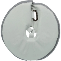 TRIXIE Beschermkraag voor honden, grijs, Maat: M