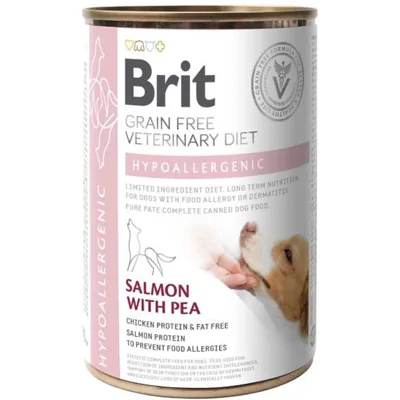 Brit Veterinary Diet Dog - Grain free - Hypoallergenic - Blik - 6 x 400 g