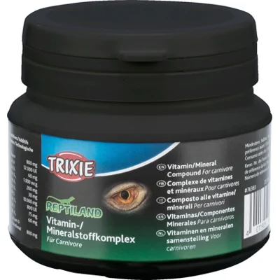 Trixie Reptiland Vitamine Mineralencomplex - Canivoren - 80 g
