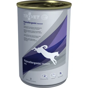 TROVET Hypoallergenic VPD (Venison) Hond - 12 x 400 gr blikken