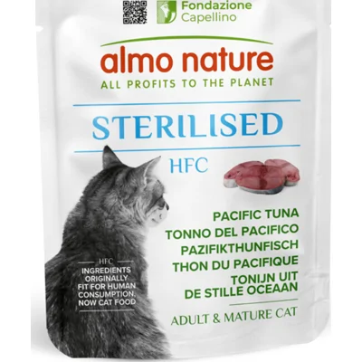 Almo Nature HFC Sterilised Kattenvoer Tonijn uit de Stille Oceaan 50 gr