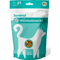 Sanimal Kattensnack Anti-Haarbal 65 gr