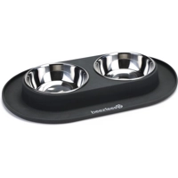 Beeztees siliconen dinerset hond antraciet 40x24cm