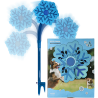 Coolpets ice flower watersproeier blauw hondenspeelgoed