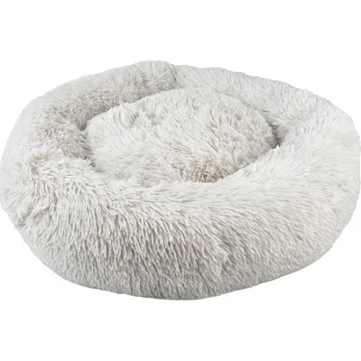 Duvo+ cozy donut bed grijs L - 60x60x17cm
