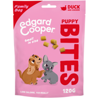 Edgard & Cooper Bites Small Puppy Eend&Kip hondensnacks 120 gram product name