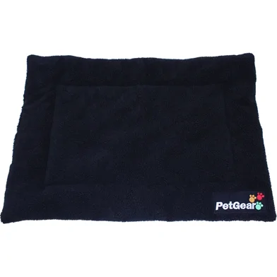 Petgear ligmat zwart 107x71x3 cm