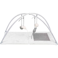 Trixie krabmat met speeltjes aan koord grijs 60x33x42 cm product name
