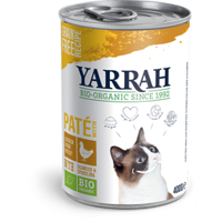 Yarrah natvoer kat blik pate bio kip 400gr
