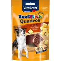 Vitakraft Beefstick Quadros met kaas hondensnack (70 g) 2 verpakkingen