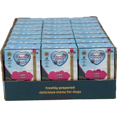 24x Renske Vers Graanvrij Tetra Hondenvoer Nat Lam 185 gr