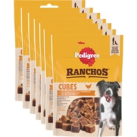 7x Pedigree Ranchos Cubes Hondensnacks Kip 70 gr