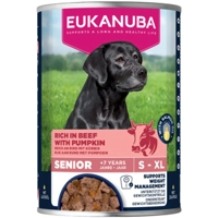Eukanuba Life Care Dog Hondenvoer Nat Senior Beef&Pumpkin 400 gr