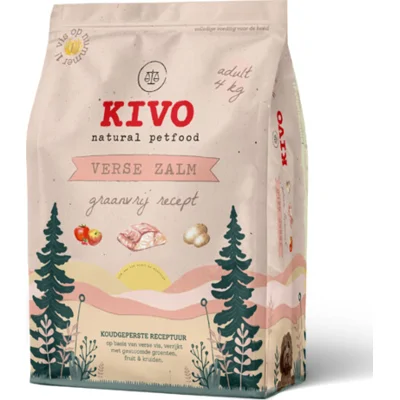 Kivo Verse Zalm Graanvrij 4 kg