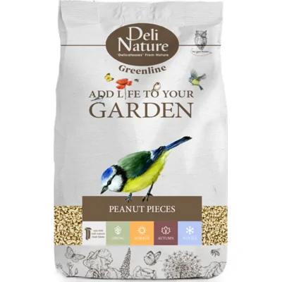 10x Deli Nature Greenline Peanut Pieces 850 gr