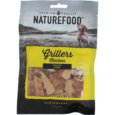 7x Rosewood Naturefood Grillers Kip 100 gr