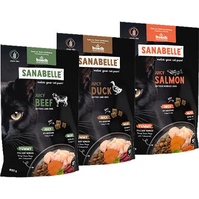 Sanabelle Juicy Kattensnack - Zalm - 800 g
