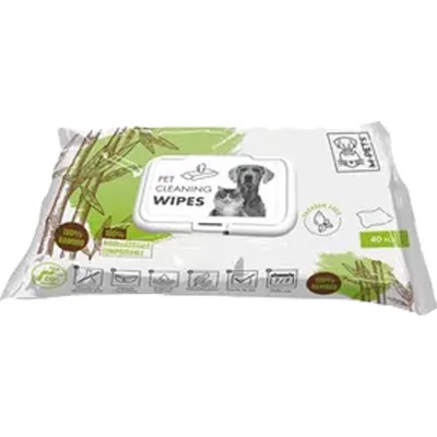 M-Pets Wipes Bamboo - 40 stuks