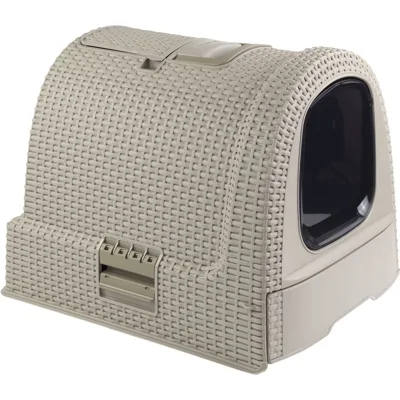 Curver Petlife Kattenbak - Warm Grey